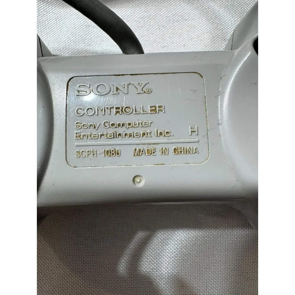Official Sony‎ Playstation 1 Ps1 Psone Controller Scph-1080 Oem Tested Christmas